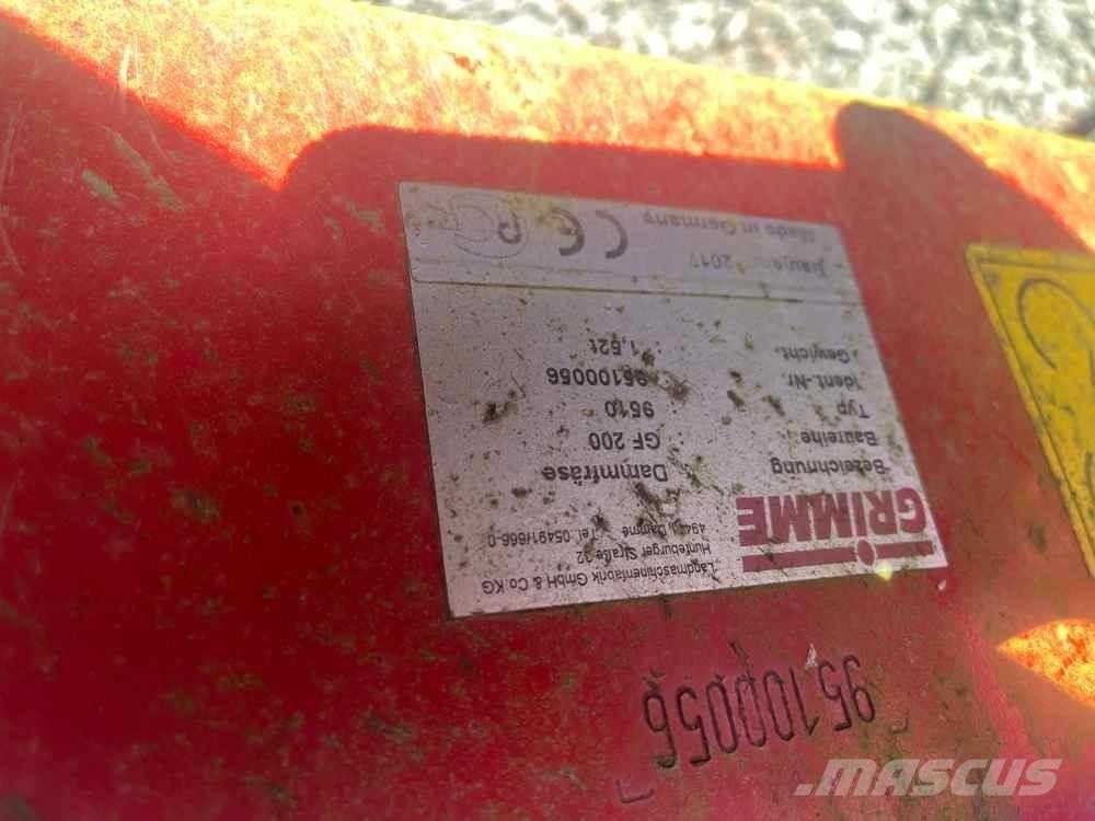 Grimme GF 200 Kartoffelmaskiner - Andet udstyr