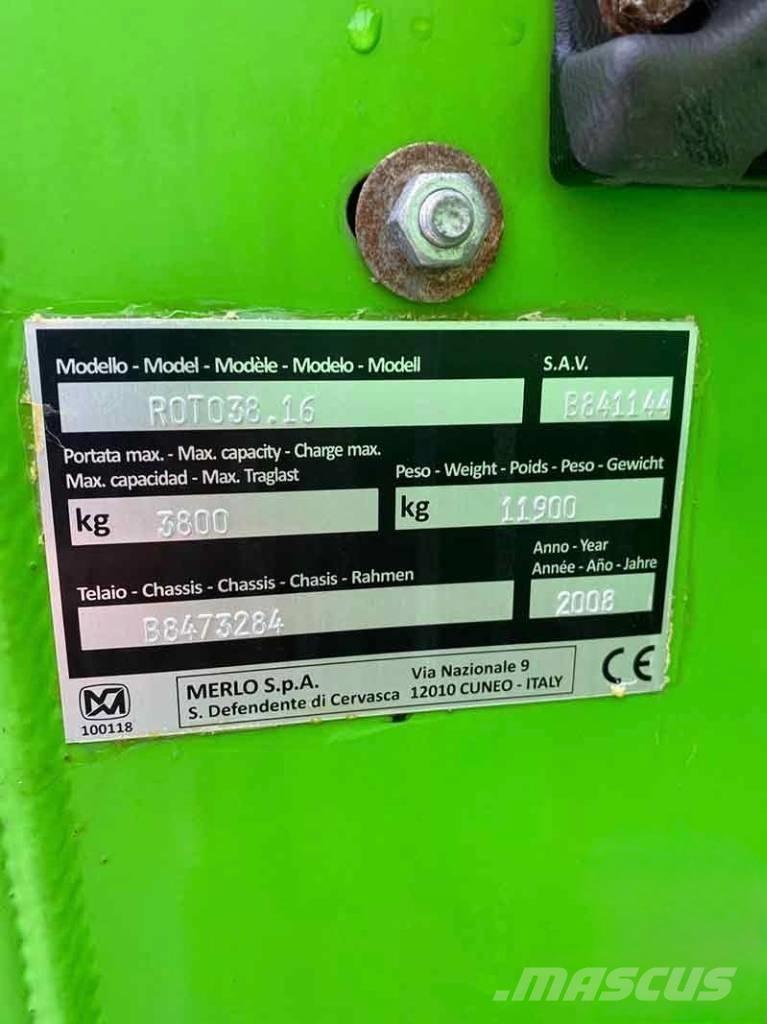 Merlo Roto 38.16 Teleskoplæssere