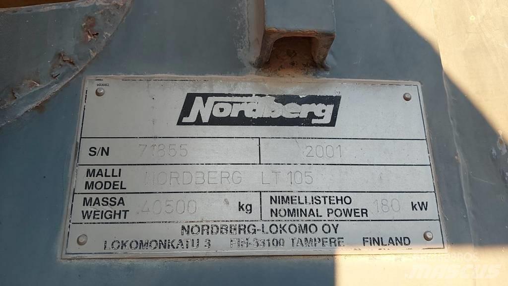 Metso Nordberg LT105 Mobile knusere