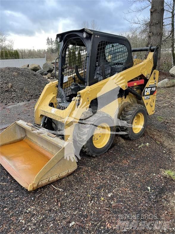 CAT 242D Minilæsser - skridstyret