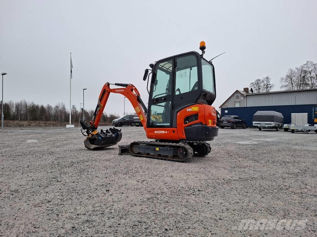 Kubota KX019-4 Minigravemaskiner