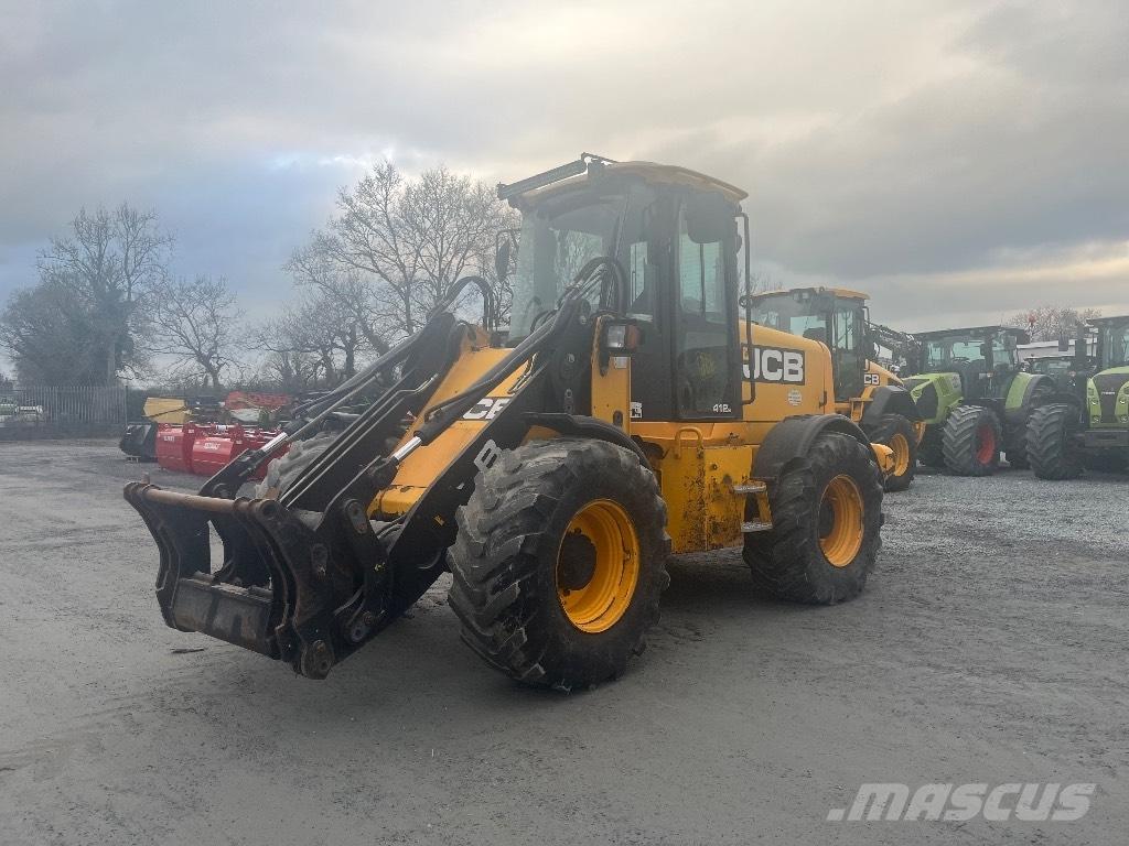 JCB 412 S Agri Læssemaskiner på hjul