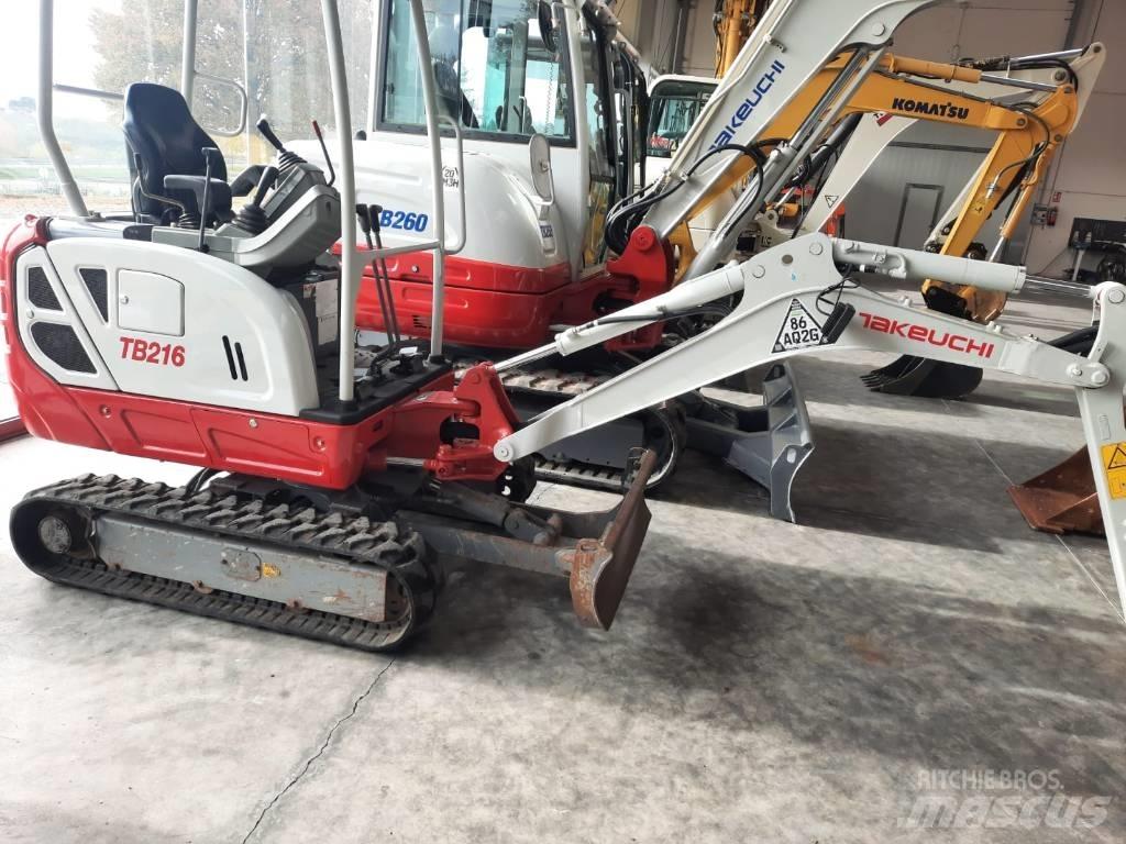 Takeuchi TB216 Minigravemaskiner
