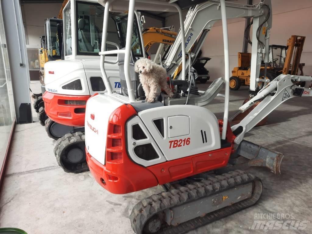 Takeuchi TB216 Minigravemaskiner