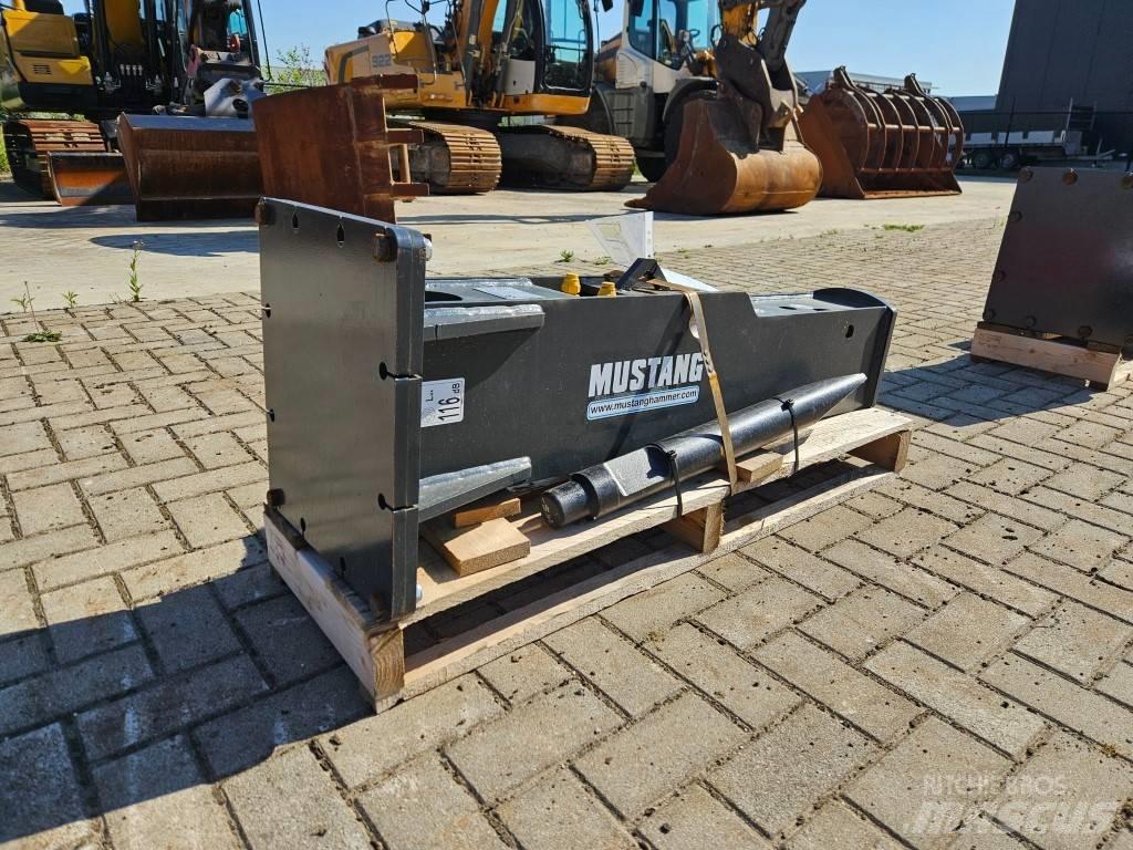 Mustang HM702 Hydraulik / Trykluft hammere