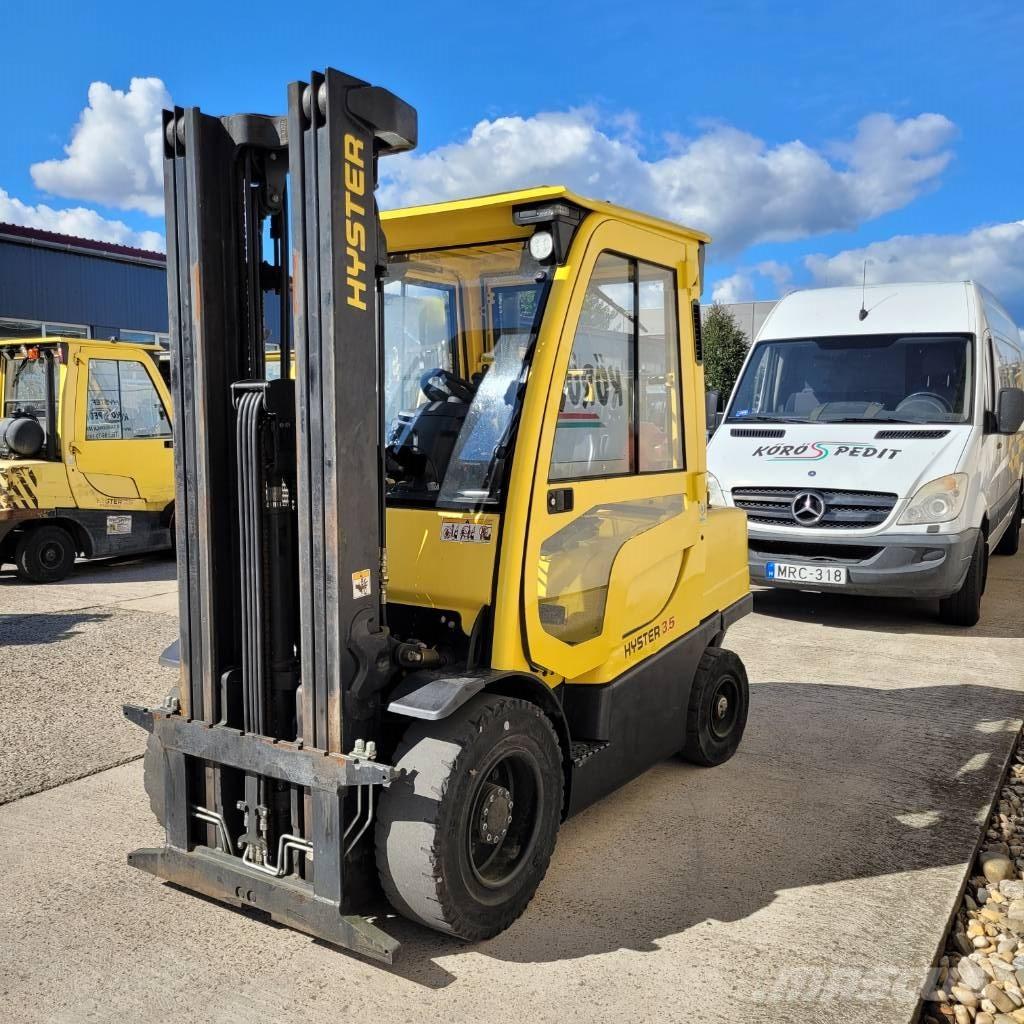 Hyster H 3.50 FT LPG gaffeltrucks