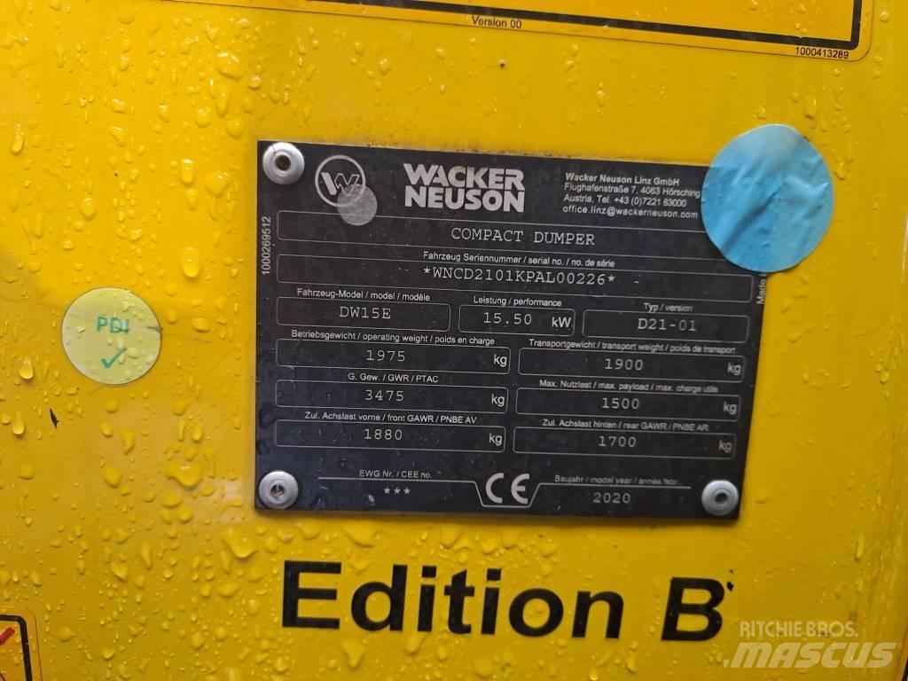Wacker Neuson DW15e Dumpere
