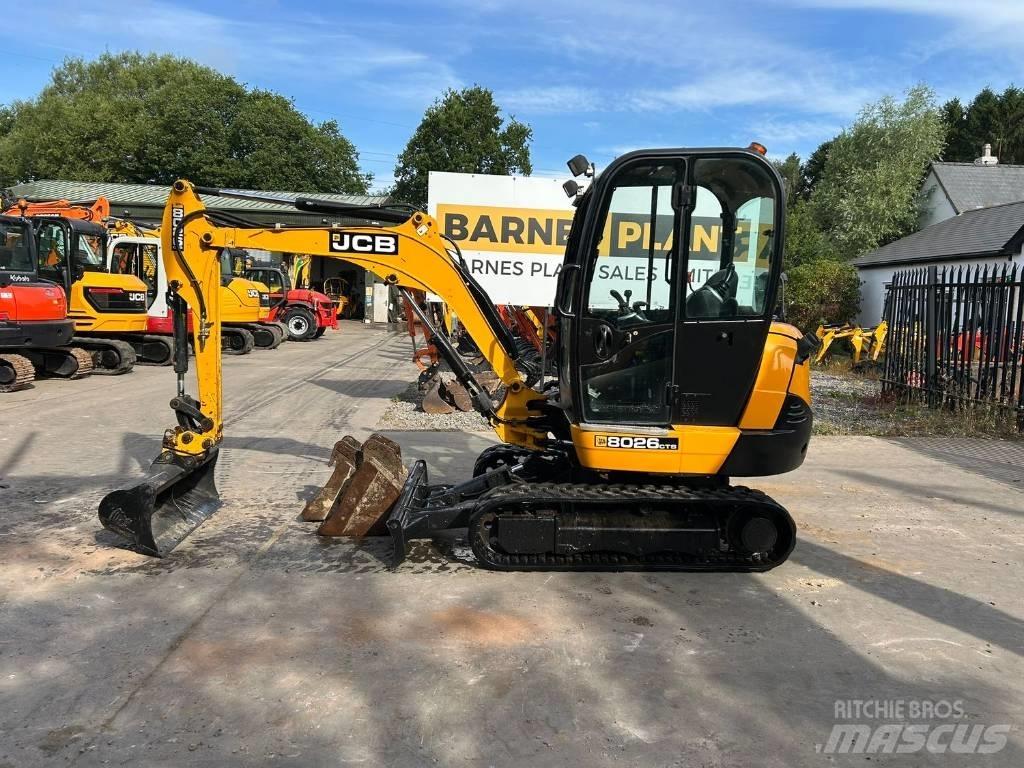 JCB 8026 CTS Minigravemaskiner