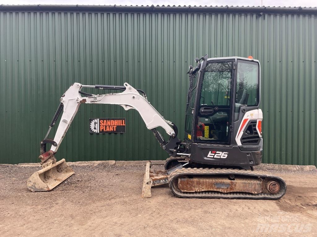 Bobcat E 26 Minigravemaskiner