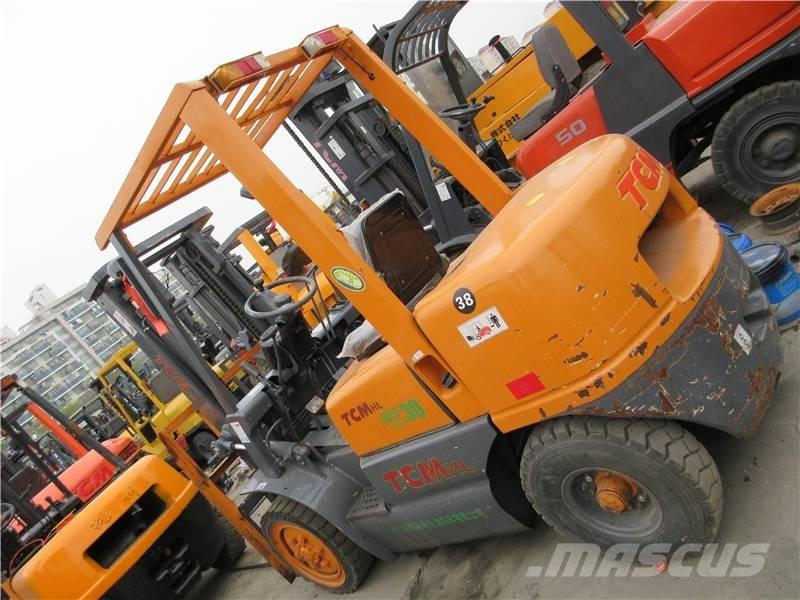 TCM FD 30 Diesel gaffeltrucks