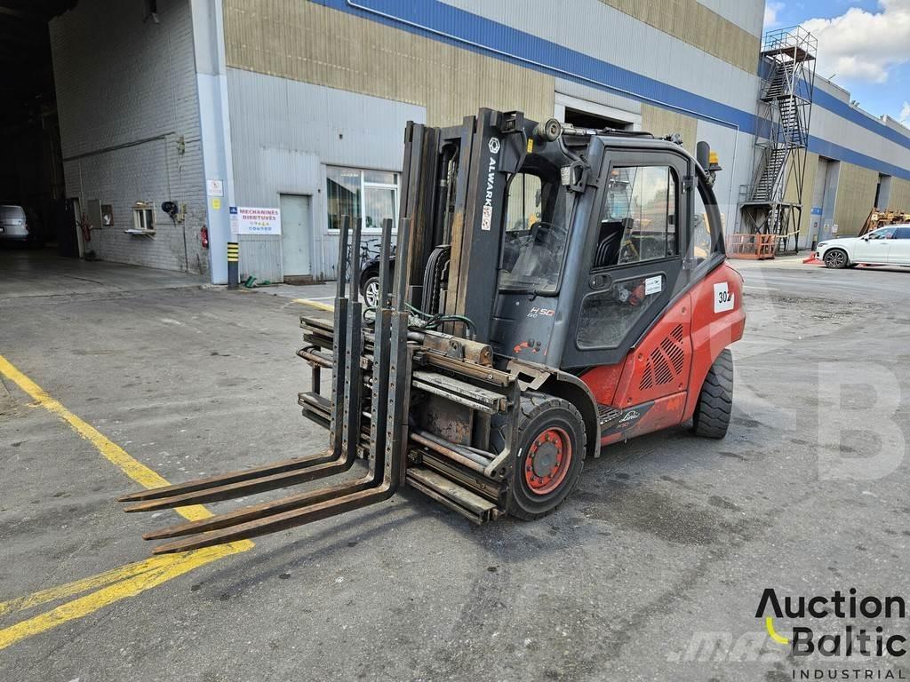 Linde H50D-02 Diesel gaffeltrucks
