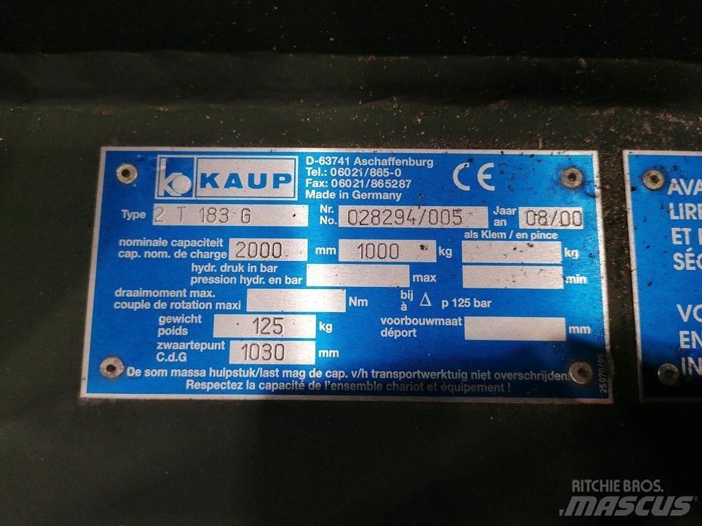 Kaup 2T183G Entreprenør - Andet