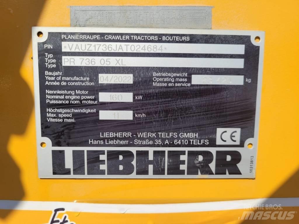 Liebherr PR 736 XL Bulldozer på larvebånd