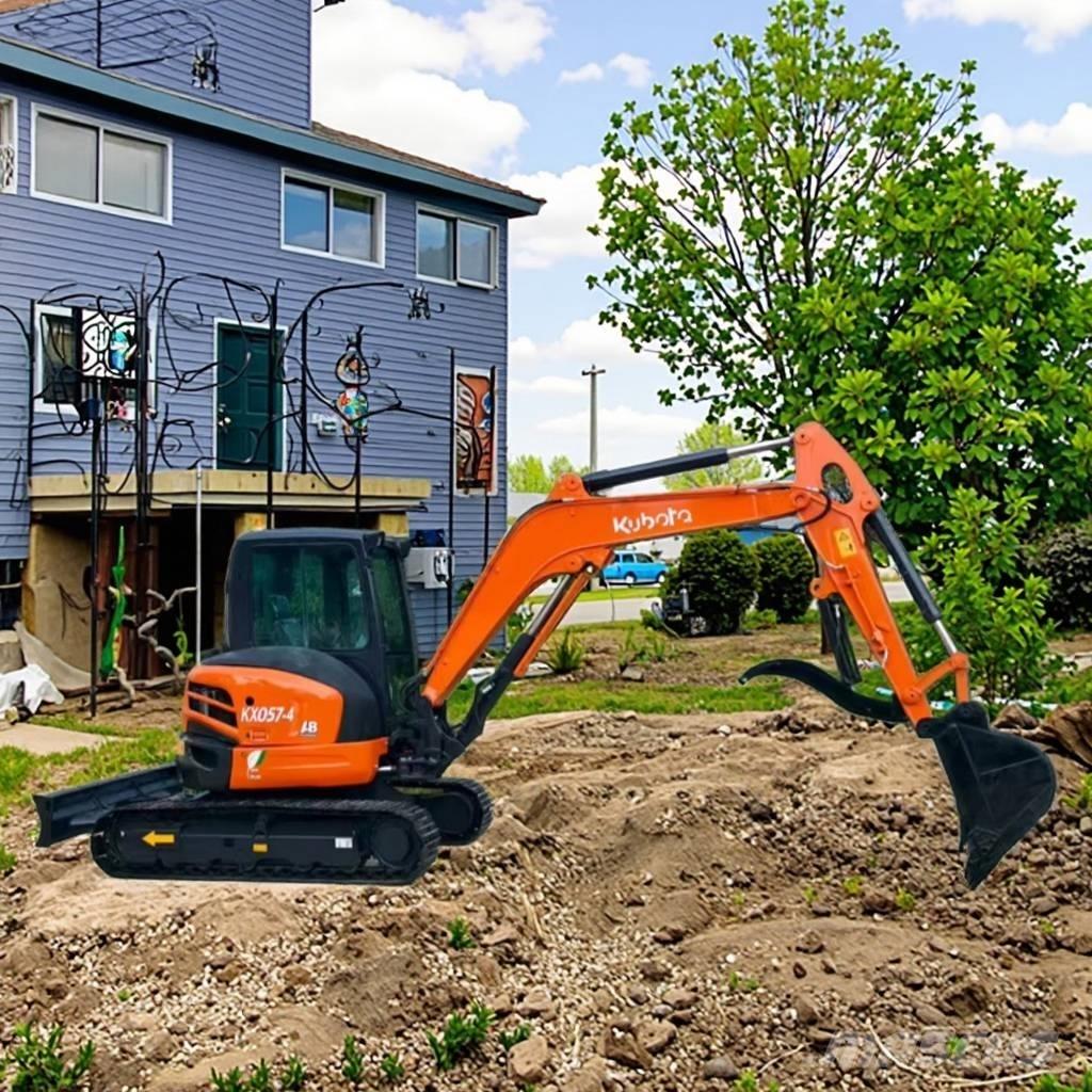 Kubota KX057-4 Minigravemaskiner