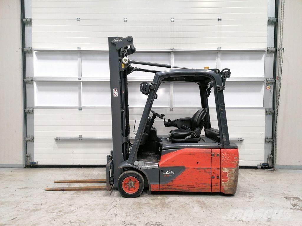 Linde E16L-02 El gaffeltrucks