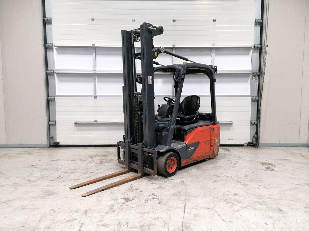 Linde E16L-02 El gaffeltrucks