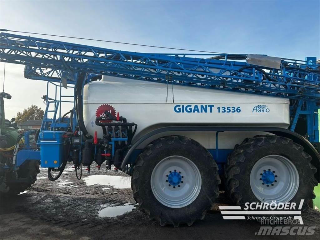 Agrio GIGANT 13500 Trailersprøjter