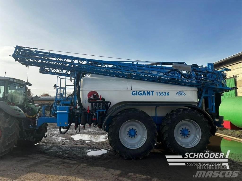Agrio GIGANT 13500 Trailersprøjter