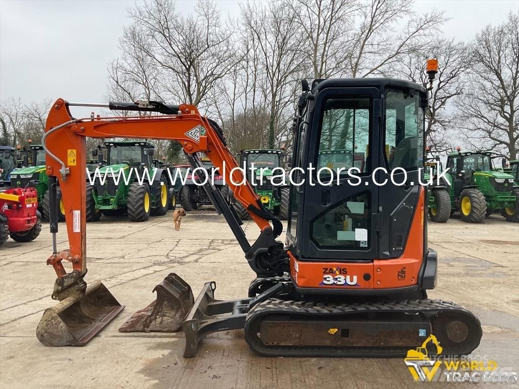 Hitachi ZX 33 U Minigravemaskiner