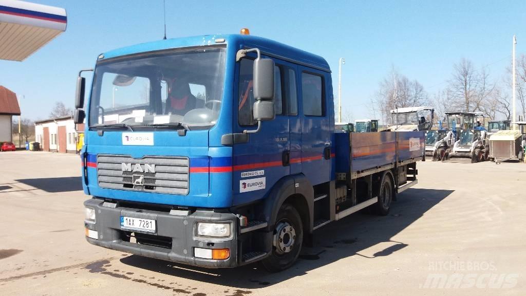 MAN TGL8.180 Lastbil med lad/Flatbed