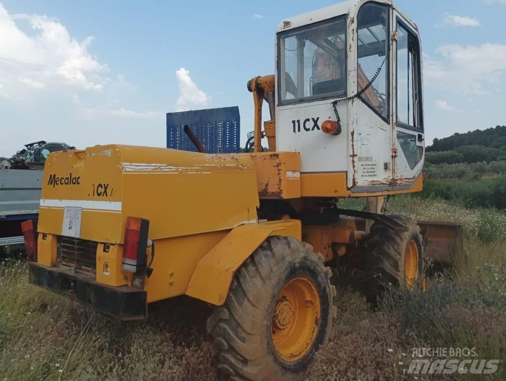 Mecalac 11 CX Gravemaskiner på hjul
