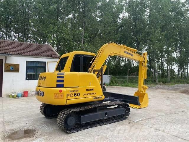 Komatsu PC 60-7 Gravemaskiner på larvebånd
