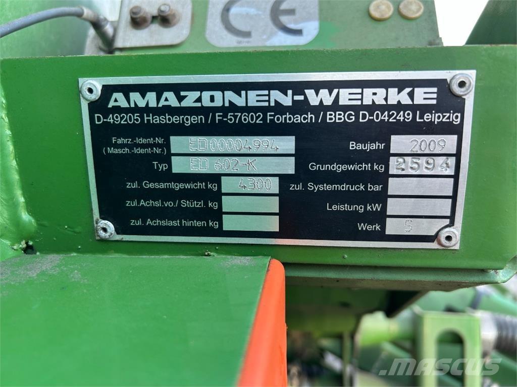 Amazone ED 602-K Enkornssåmaskiner