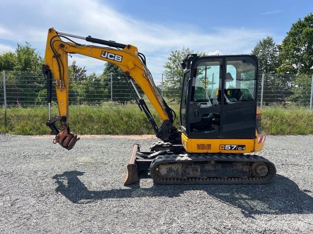 JCB 57C-1 Gravemaskiner på larvebånd