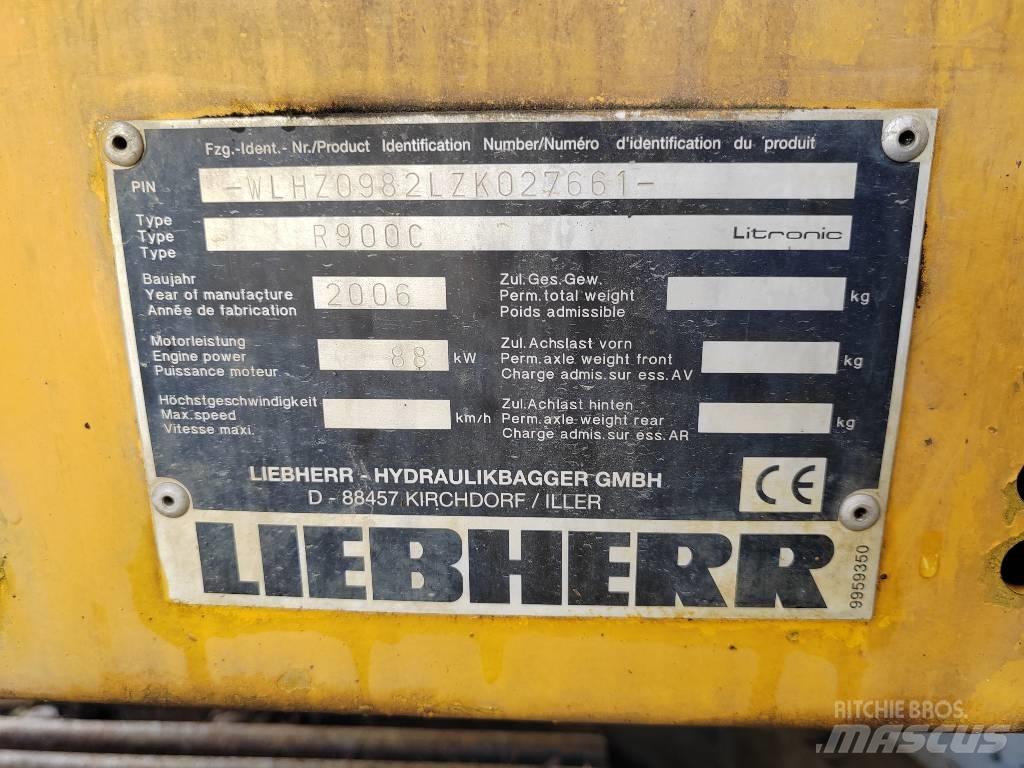 Liebherr R 900 C Gravemaskiner på larvebånd