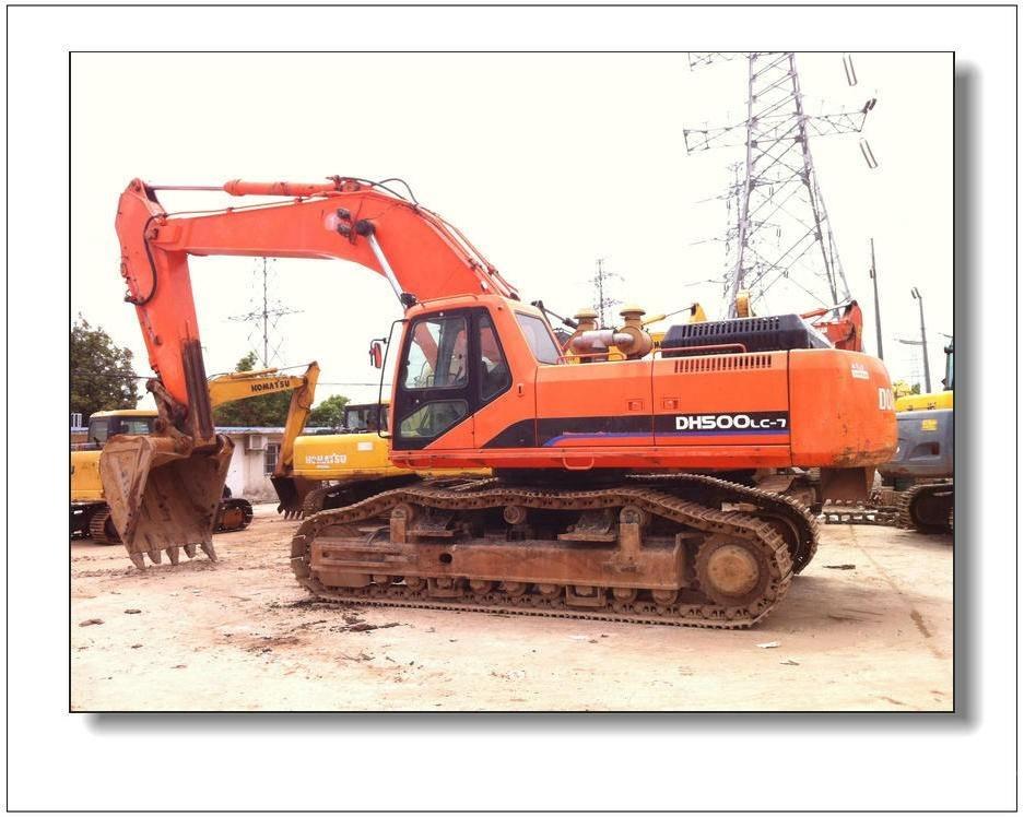 Doosan DH500 Gravemaskiner på larvebånd