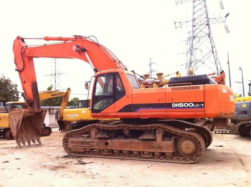 Doosan DH500 Gravemaskiner på larvebånd