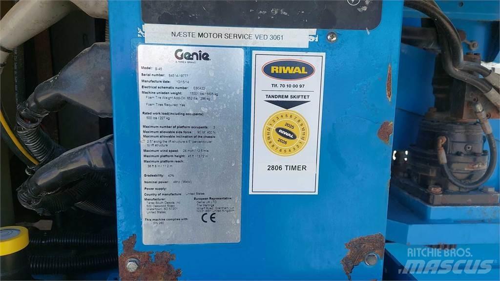 Genie S45 Teleskoplifte