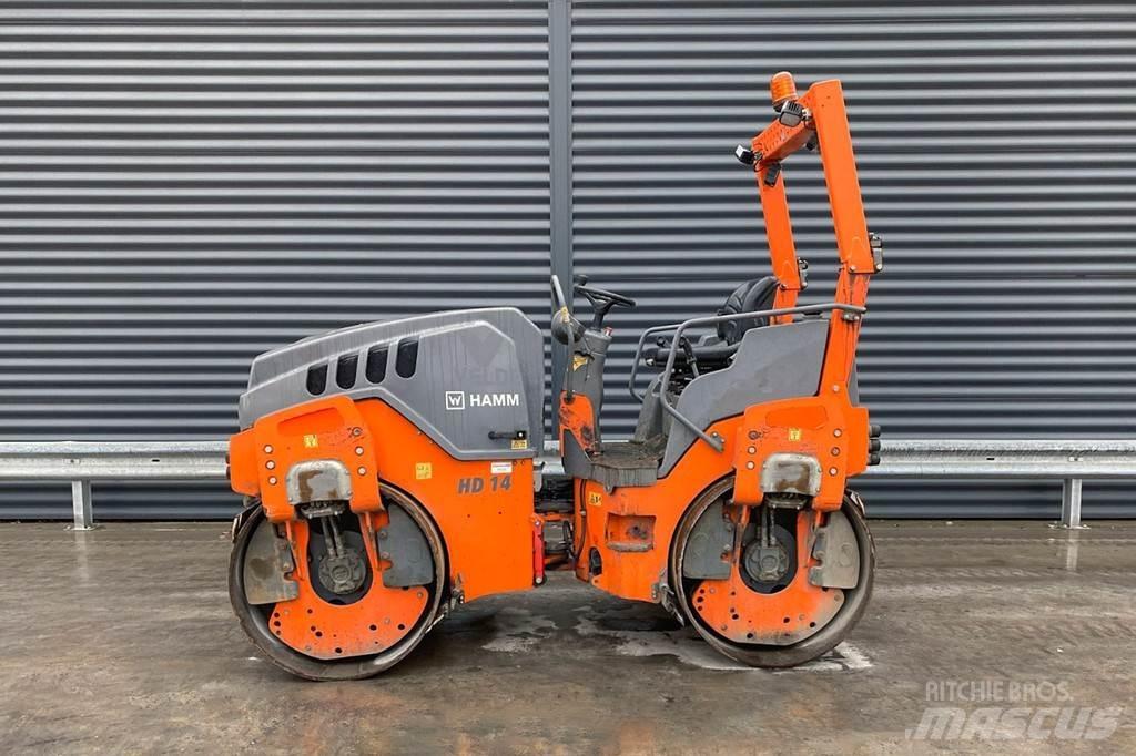 Hamm HD 14 VV Tvilling tromle