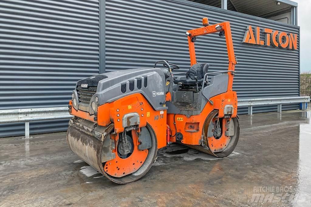 Hamm HD 14 VV Tvilling tromle