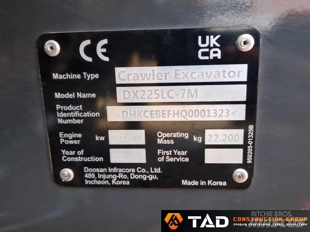 Develon DX 225 LC-7M Gravemaskiner på larvebånd