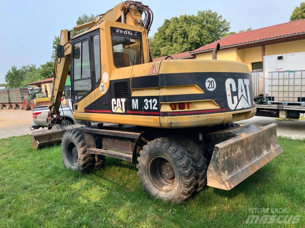 CAT M 312 Gravemaskiner på hjul