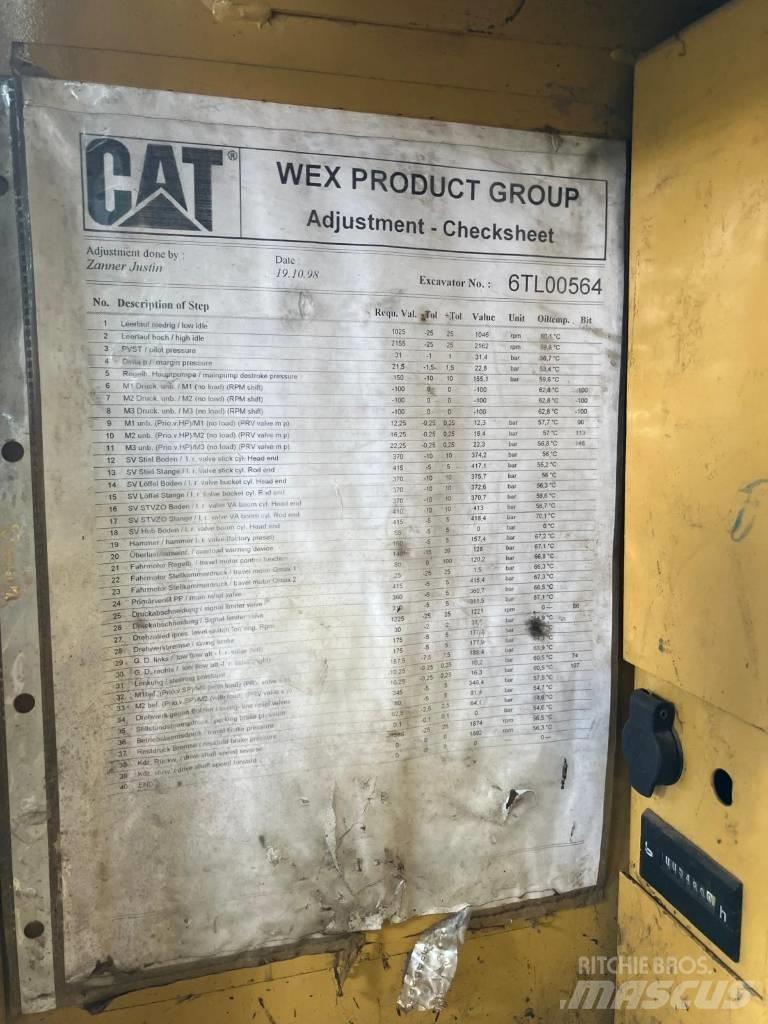 CAT M 312 Gravemaskiner på hjul