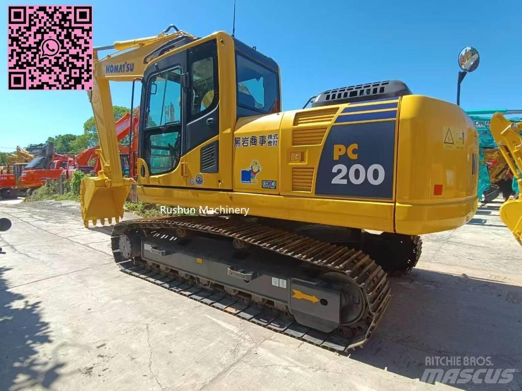 Komatsu PC 200 Midi-gravemaskiner 7t - 12t