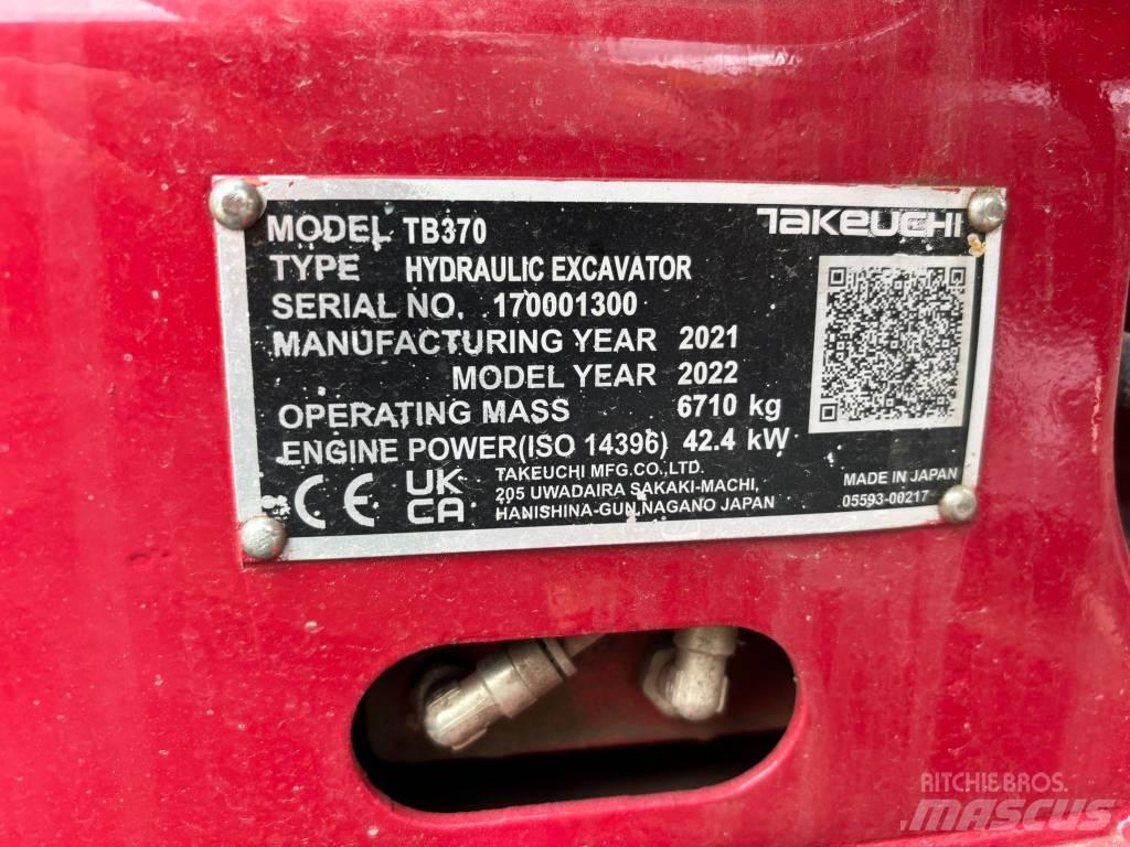 Takeuchi TB 370 Minigravemaskiner