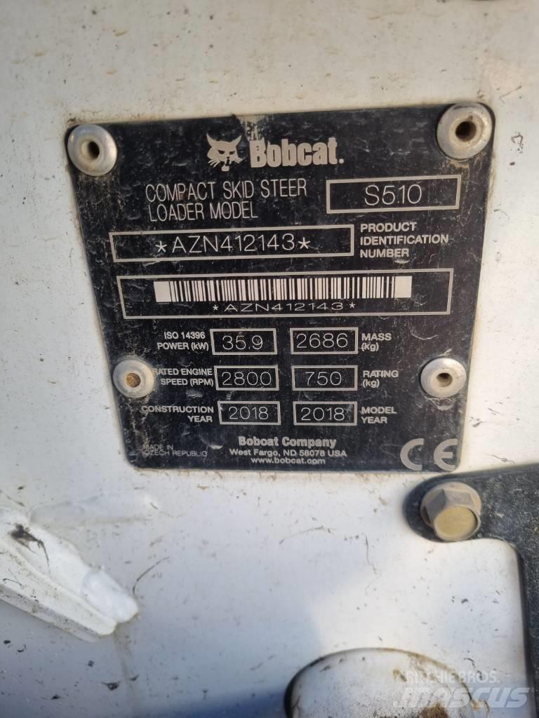 Bobcat S 510 Minilæsser - skridstyret