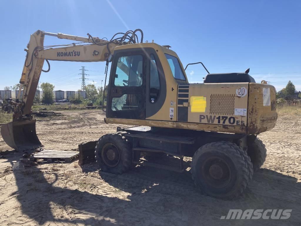 Komatsu PW 170-6 Gravemaskiner på hjul