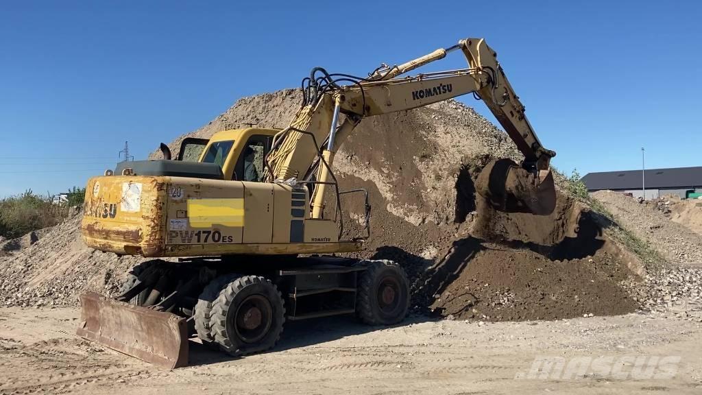 Komatsu PW 170-6 Gravemaskiner på hjul