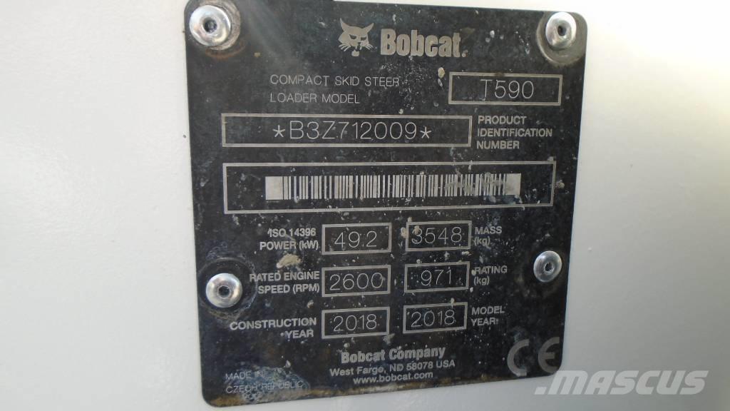 Bobcat T 590 Minilæsser - skridstyret