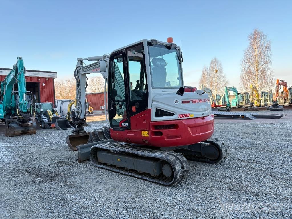 Takeuchi TB260 Minigravemaskiner