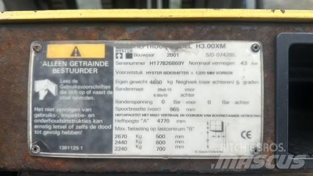 Hyster 3.00 XM Diesel gaffeltrucks