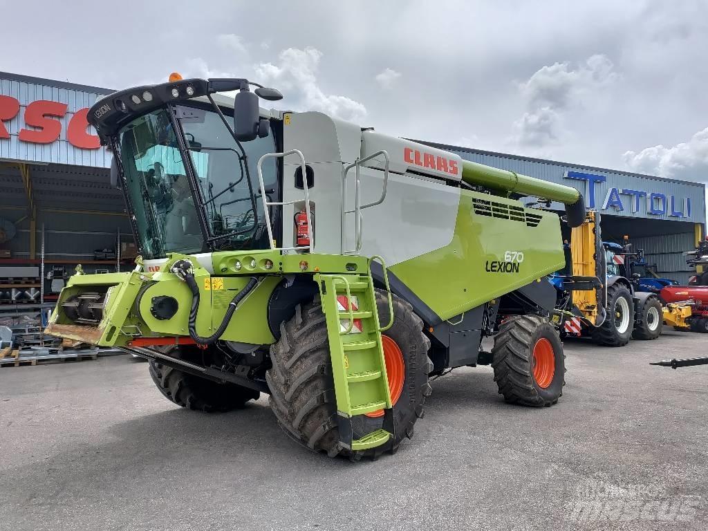 CLAAS Lexion 670 Mejetærskere