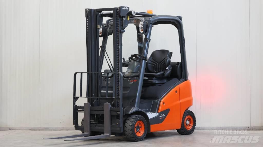 Linde H 16 T-01 LPG gaffeltrucks