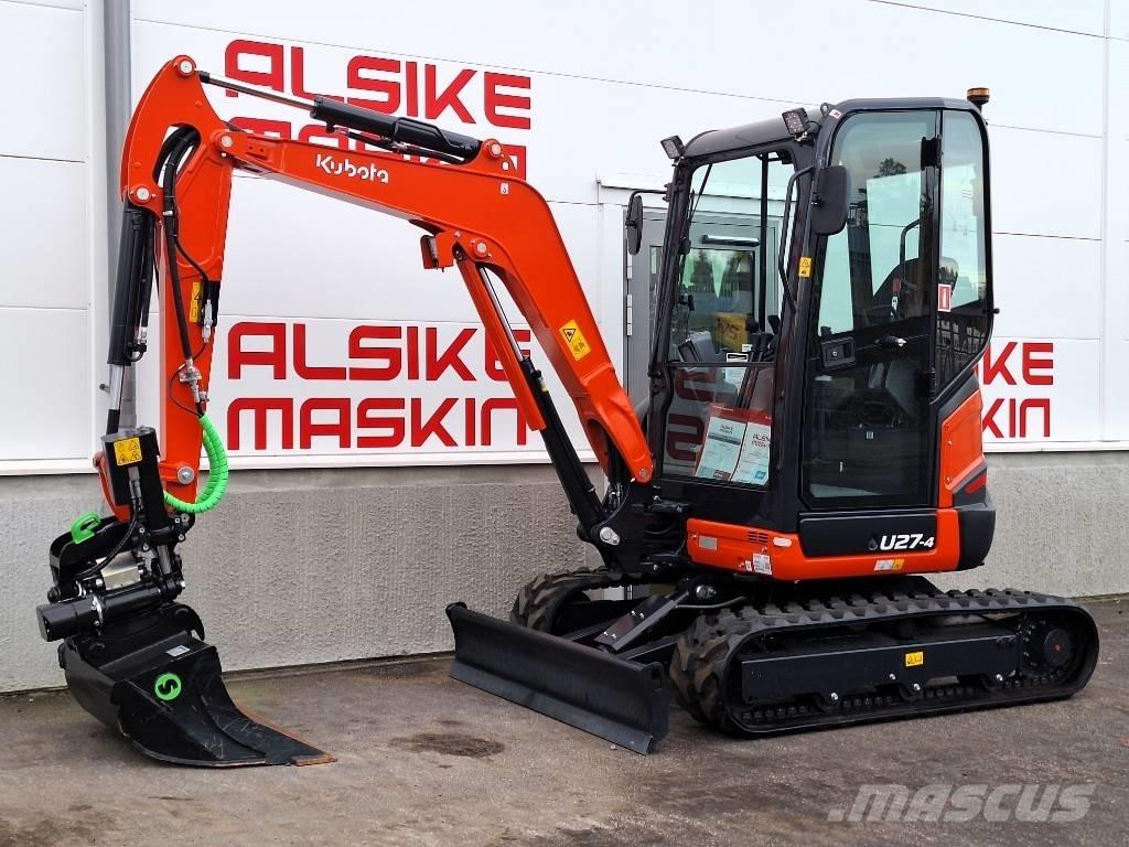 Kubota U 27-4 Minigravemaskiner