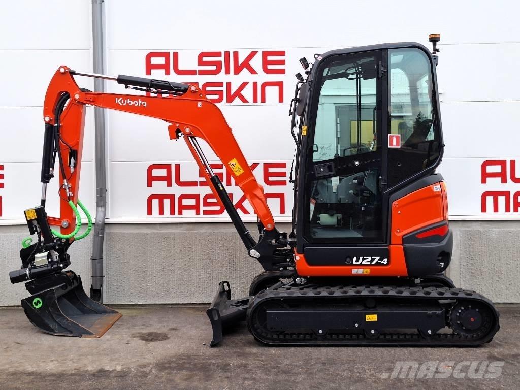 Kubota U 27-4 Minigravemaskiner