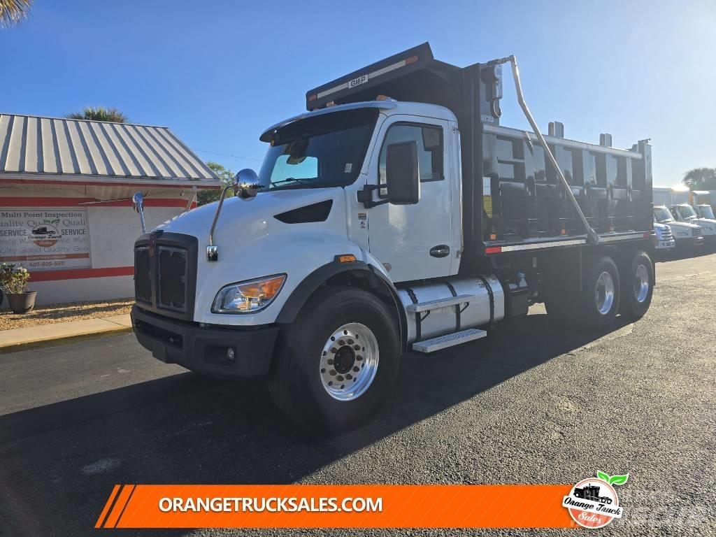 Kenworth T 480 Lastbiler med tip